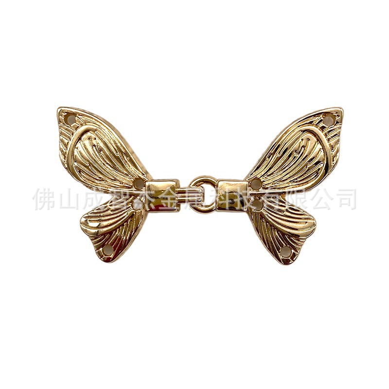 富贵蝶来新中式服饰对扣钮扣 旗袍时装复古风时尚服饰扣