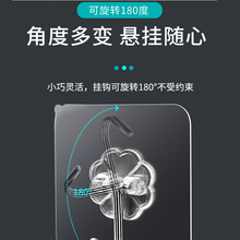 绿之源挂钩卧室墙壁免打孔承重粘钩厨房卫生间防水防潮牢固无痕贴