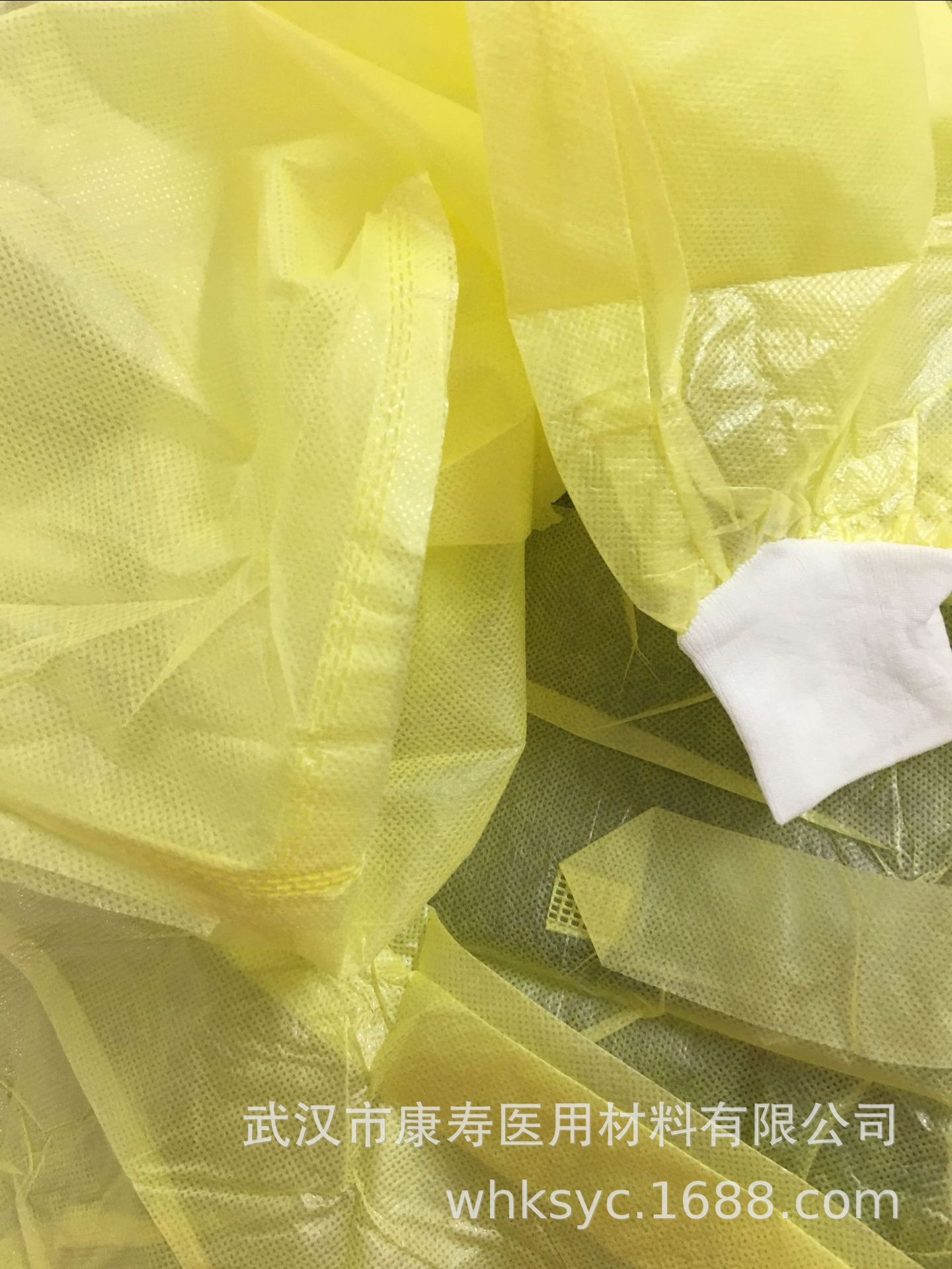 PP一次性无纺布隔离衣SMS覆膜隔离衣淋膜工作服厂家直销