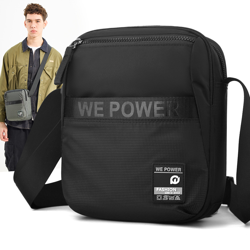 WEPOWER nuevo estilo de moda moda moda bolsa de hombro de hombre bolsa de negocios de viaje al aire libre casual