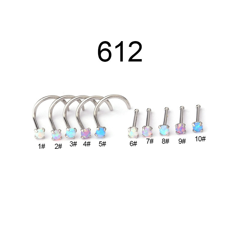 Ear Cartilage Rings & Studs Fashion Geometric 316 Stainless Steel display picture 1