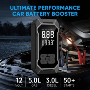 Cross-border emergency power supply and inflator all-in-one device, car-mounted wireless inflator, portable car jump starter and air pump