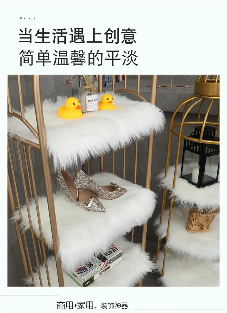 Round Foot Mat, Bedroom Entry Carpet, Living Room Light Luxury Chinese Door Mat, Entrance Carpet, Bedroom Full Carpet, Coffee Table