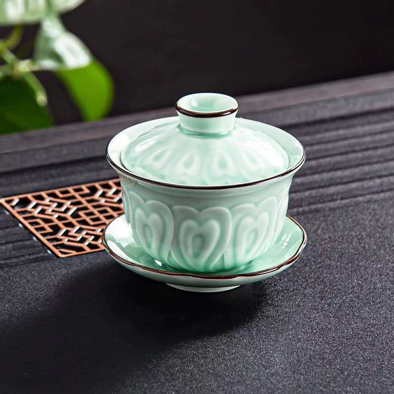 Tea set, ceramic tea cup, gift box, simple and elegant design