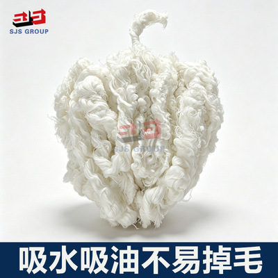 擦机棉纱全棉工业用擦机布抹布回丝棉纱清洁擦拭布工业抹布化纤纱