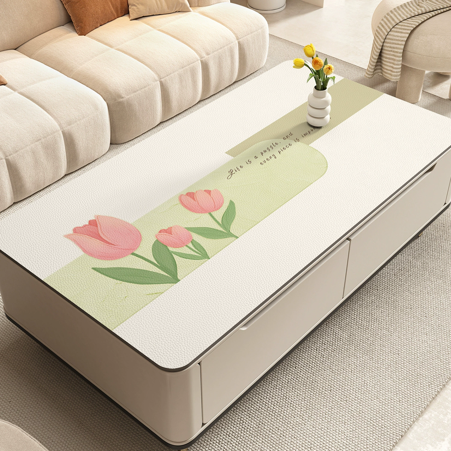 Waterproof double-sided table mat, protection pillow, high-quality style