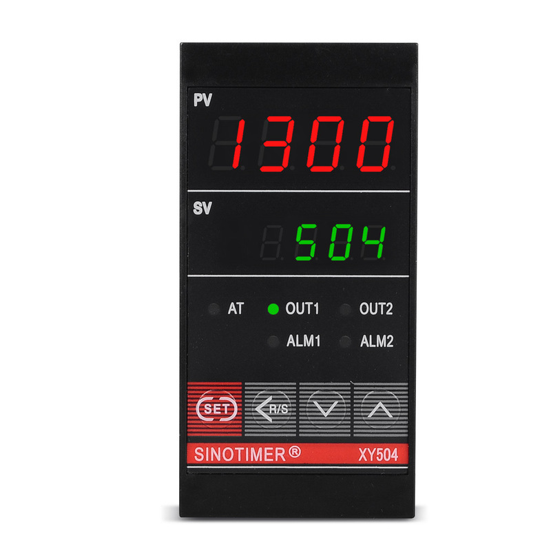 XY504 Intelligent Temperature Controller Short Shell PID Heating and Cooling Relay SSR Solid State Output Temperature Controller 48*96mm XY504 Intelligent Temperature Controller Short Shell PID Heating and Cooling Relay SSR Solid State Output Temperature Controller 48*96mm