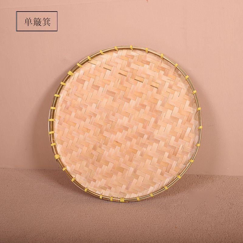 架架多层晾晒市井竹火锅菜架架竹置物架楠竹竹簸箕晾晒三脚架架子|undefined