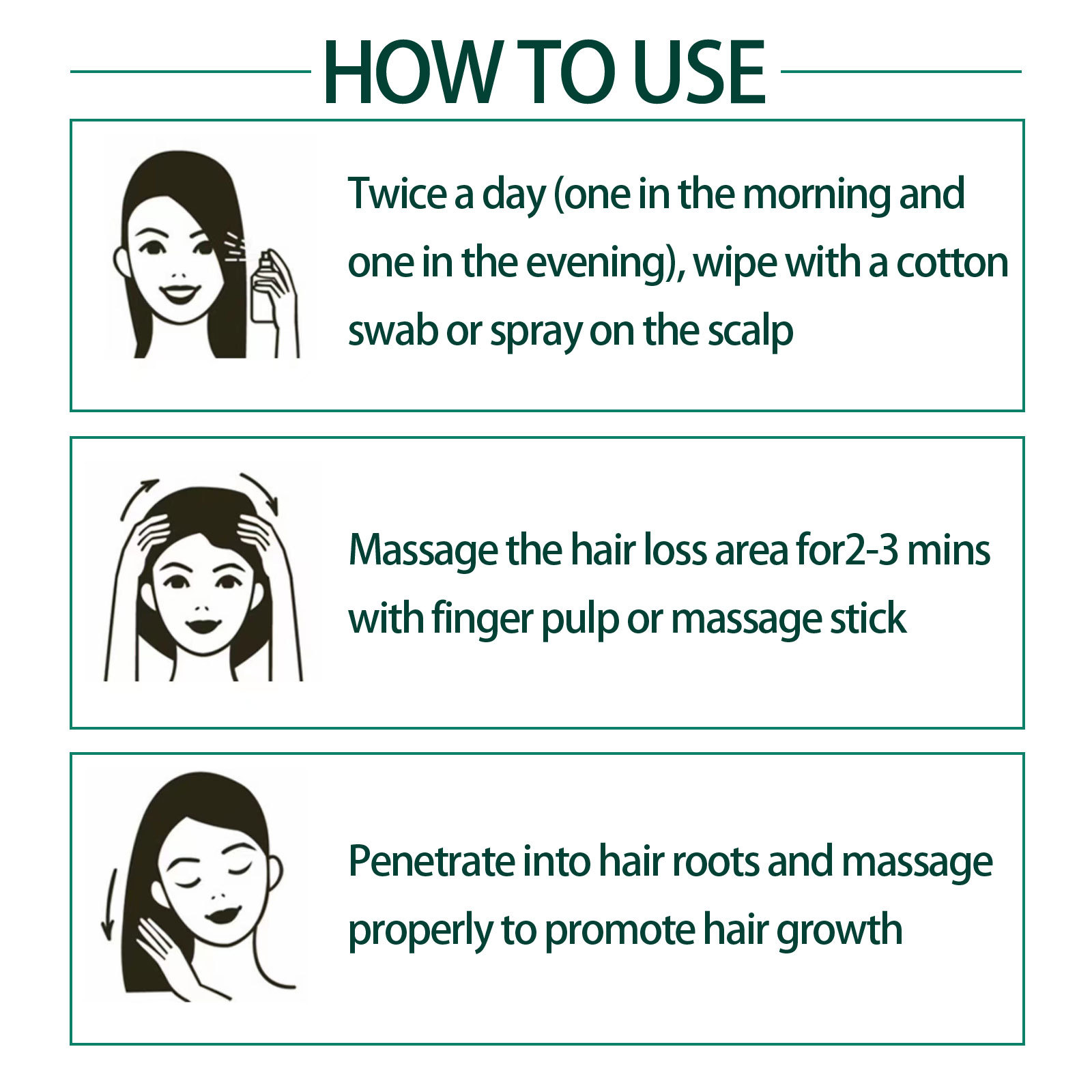 Herbal West&Month losjooni essents niisutab, et vältida tihedat juuste väljalangemist_voghion.com