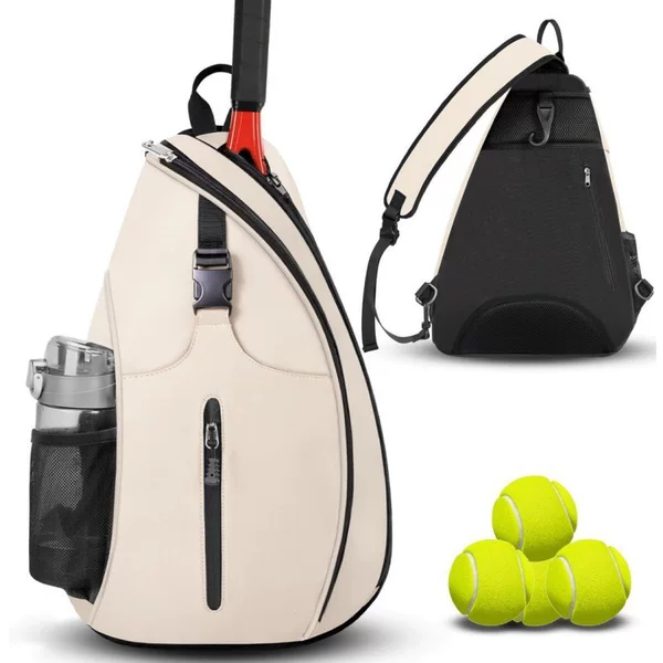 Amazon 2025 New Badminton Bag Outdoor Sports Training Shoulder Tennis Bag Pickleball Backpack Crossbody Bag