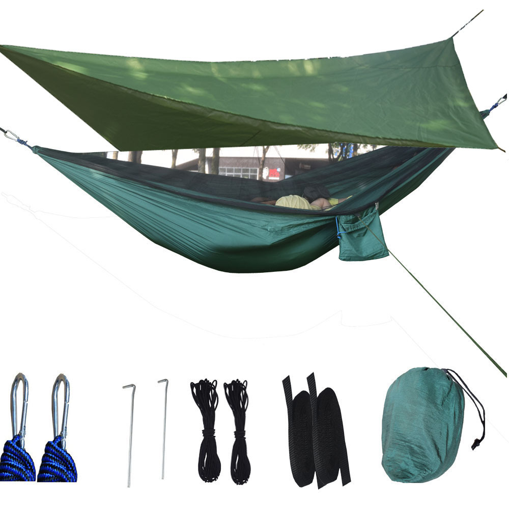 Mosquito net Hammock Atrium suit outdoors Hammock Rainproof sunshade Atrium factory Amazon