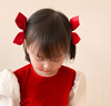 Cute hairpins for princess girl's, children's small hairgrip with bow, western style