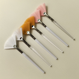 Wholesale Source Factory Fan-Shaped Mask Brush Beauty Salon DIY Makeup Rejuvenating Liquid Spa Brush Makeup Brush
