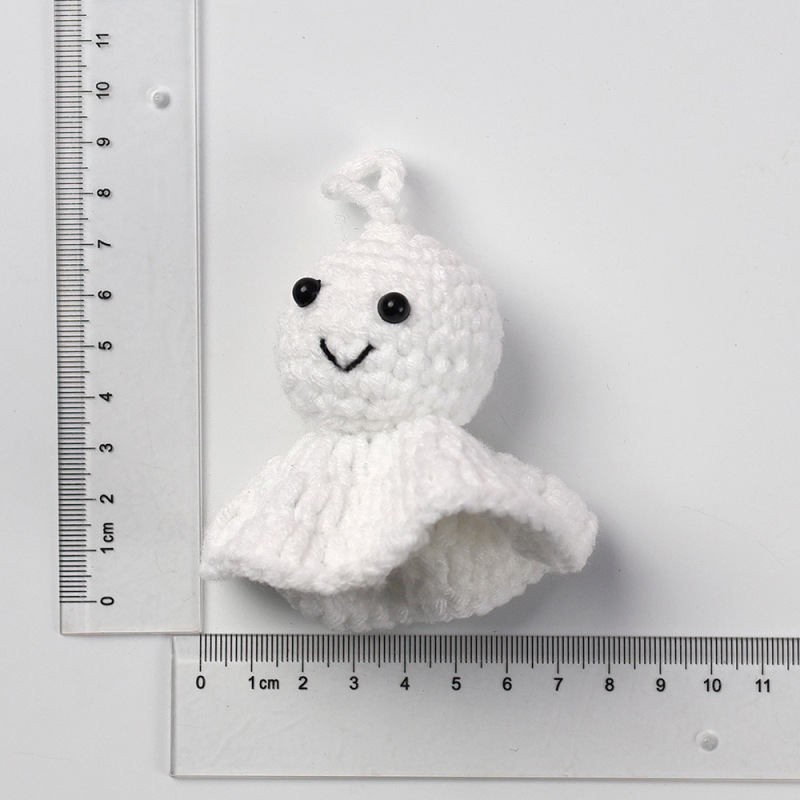 完成品クロスボーダー手作りウールかぎ針編みウサギ虎羊猫サンタクロース編みギフトキーペンダント|undefined