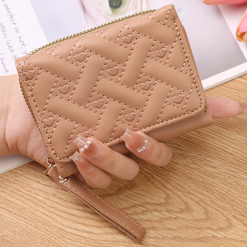 Billetera Mini Multifuncional para Mujer en PU Resistente al Desgaste para Uso Diario