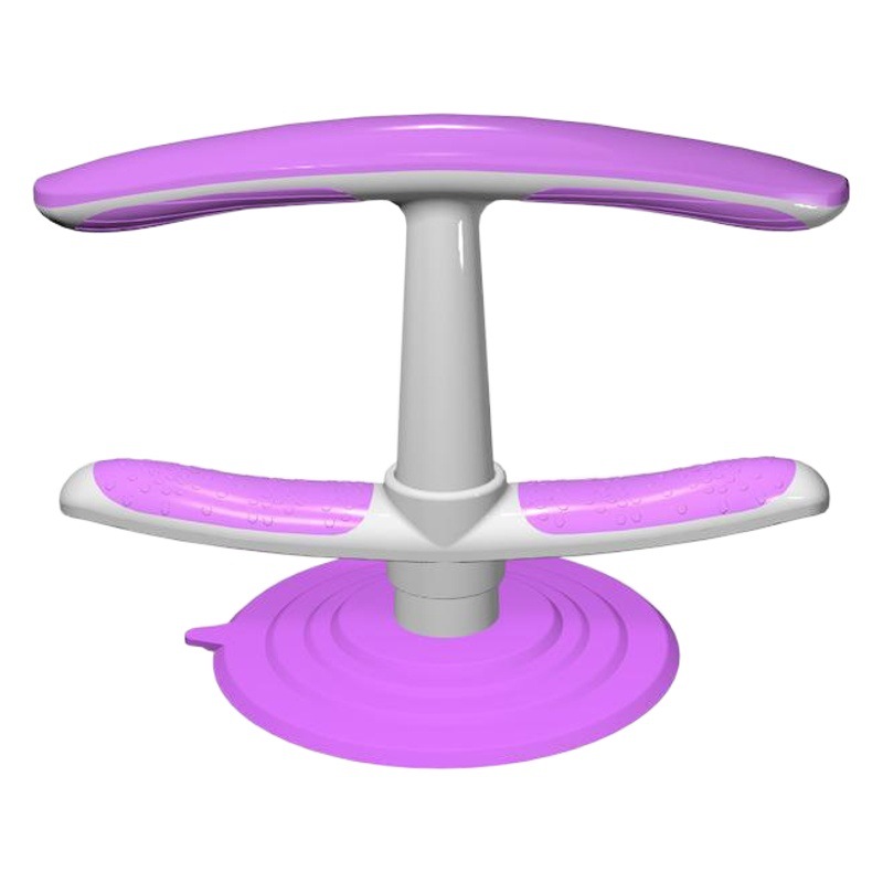 Asistente de abdominales yoga ventosa fija doble barra rollo de vientre equipo de fitness en casa