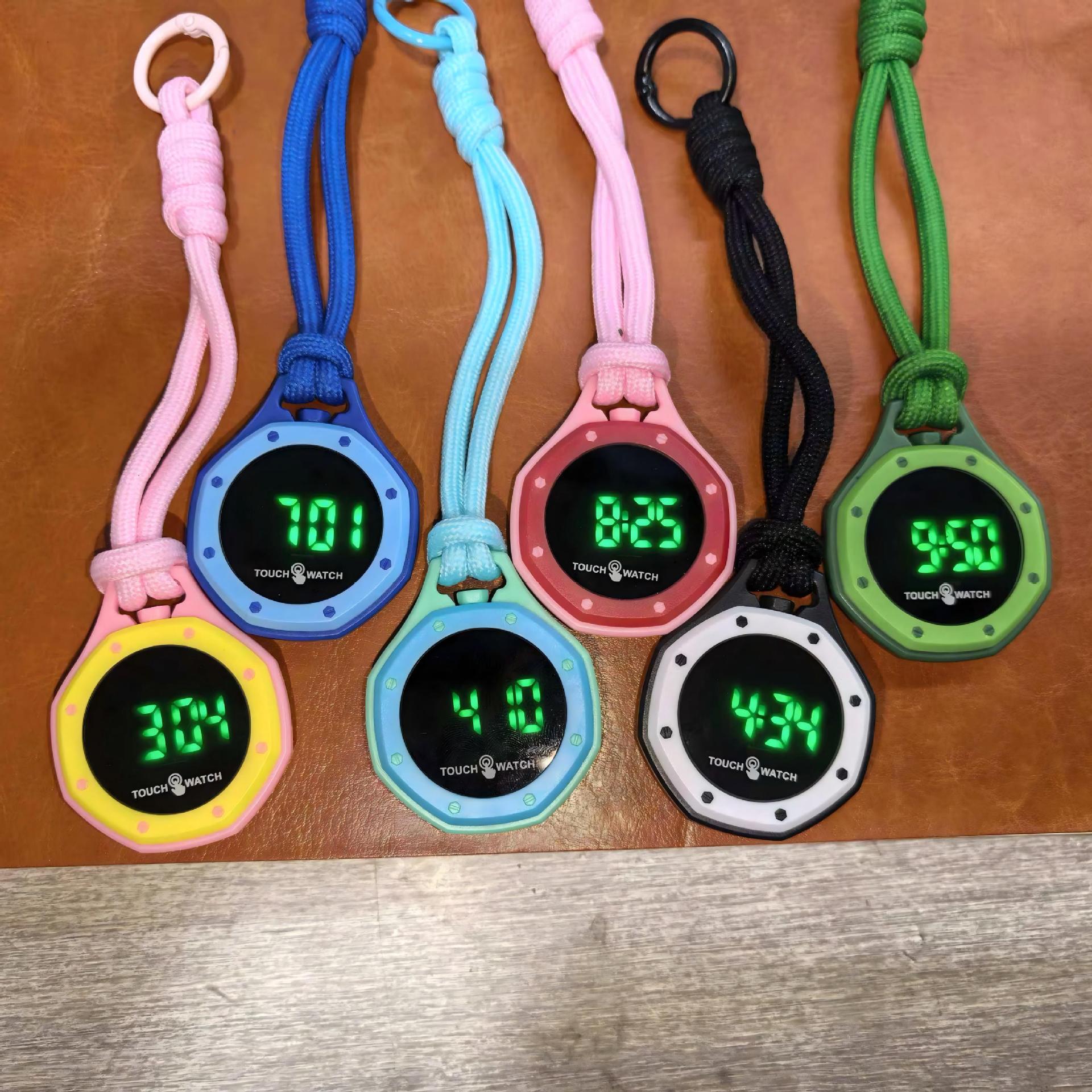 [Correa de apoyo] correa de reloj de bolsillo de marca conjunta, reloj colgante de octogono real, reloj colgante de cuello de apfengsw, correa de silicona pu