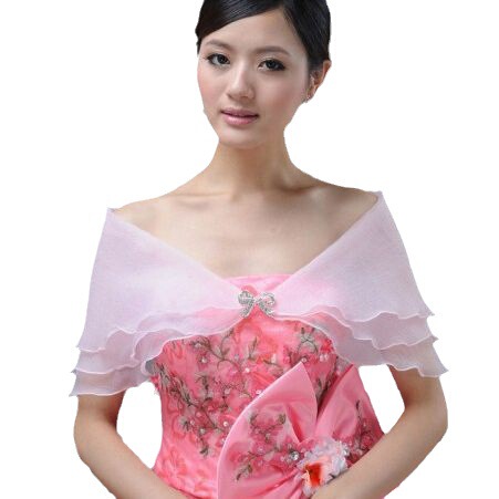 Wholesale new bridal white shawl lace shawl summer thin shawl hot sale wedding accessories PJ065