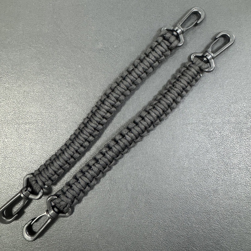 Outdoor Umbrella Rope Braided Pet Handle Keychain Fashion Key Chain Portable Carabiner Key Chain