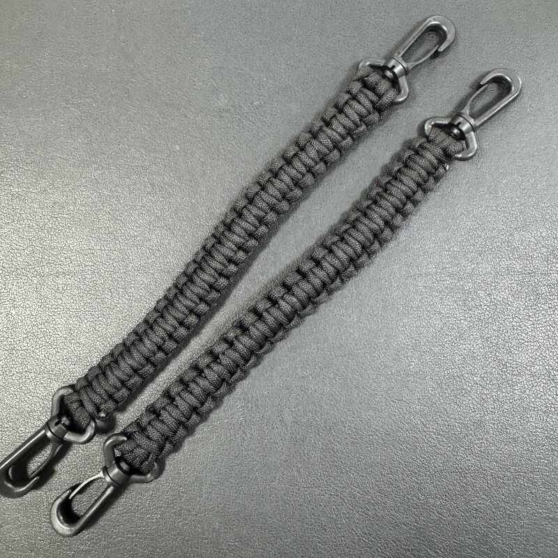 Outdoor Umbrella Rope Braided Pet Handle Keychain Fashion Key Chain Portable Carabiner Key Chain