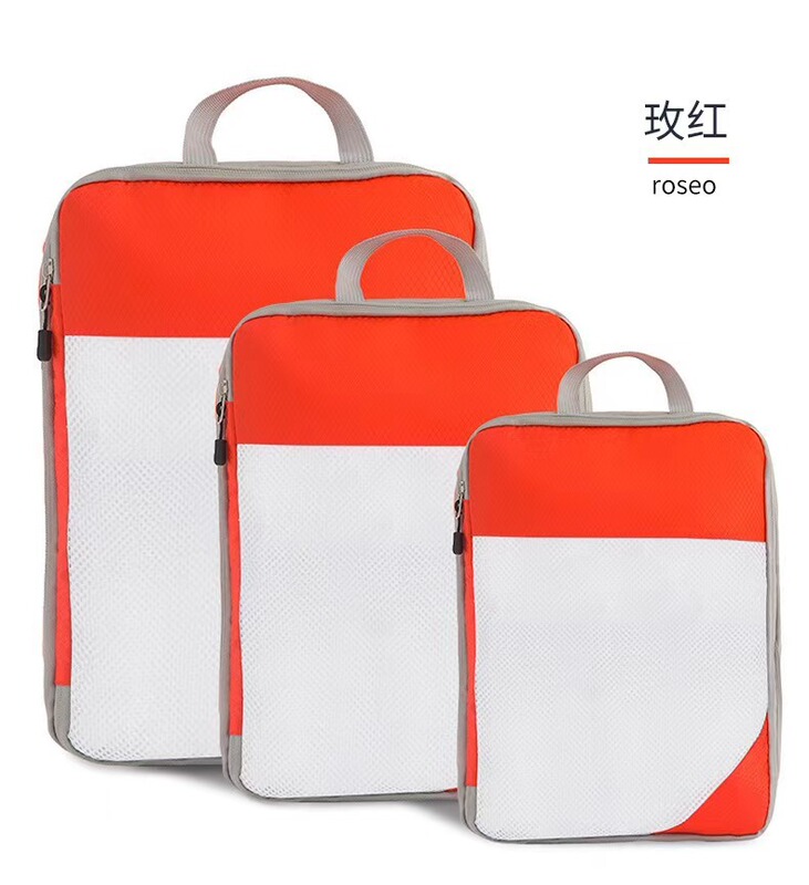Amazonの人気の旅行圧縮収納袋 3 点セット防水スーツケース衣類収納袋メーカー卸売|undefined