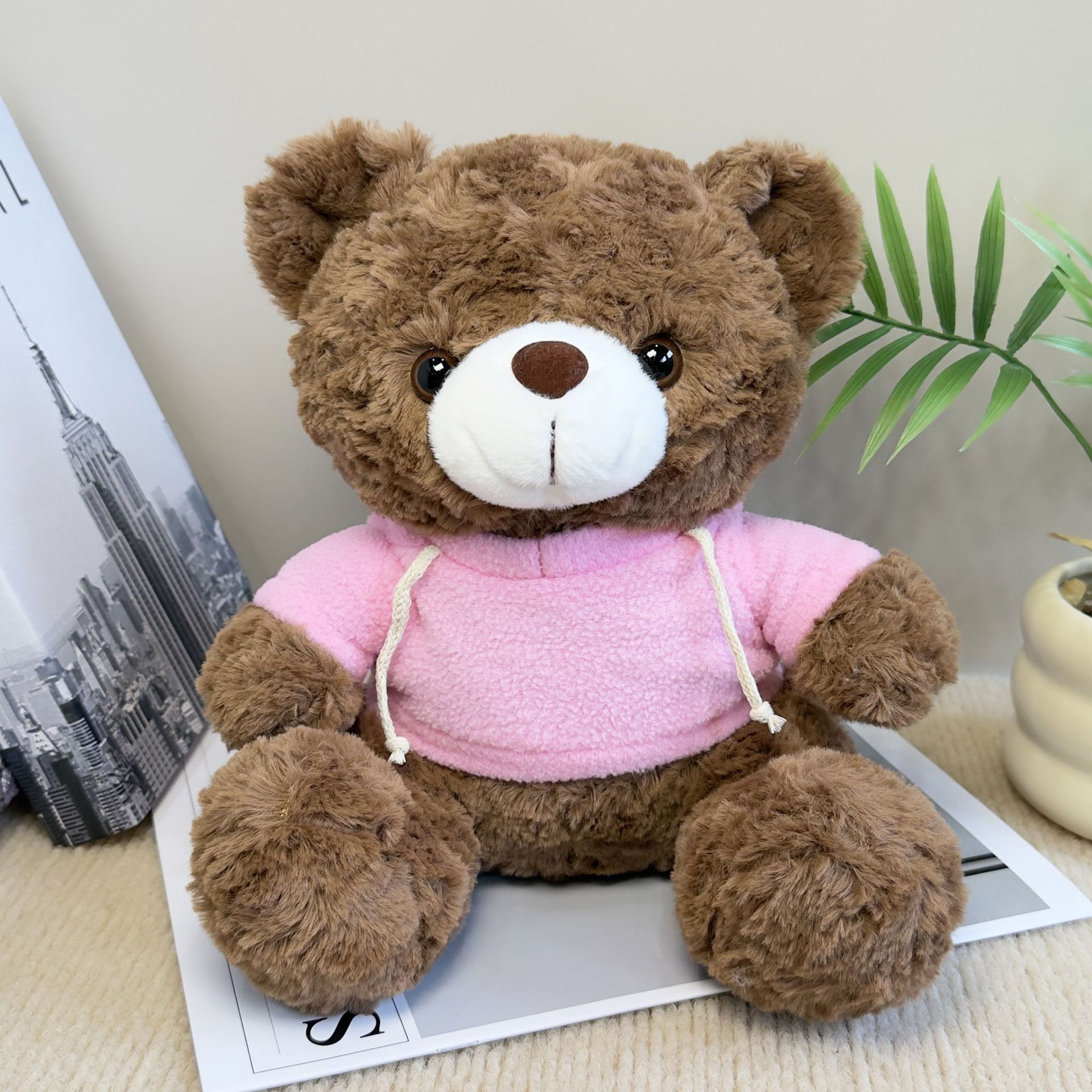 Osos de peluche abrazar osos muñecas muñecas agarrar muñecas regalo para niños impresión LOGO regalo juguetes de peluche