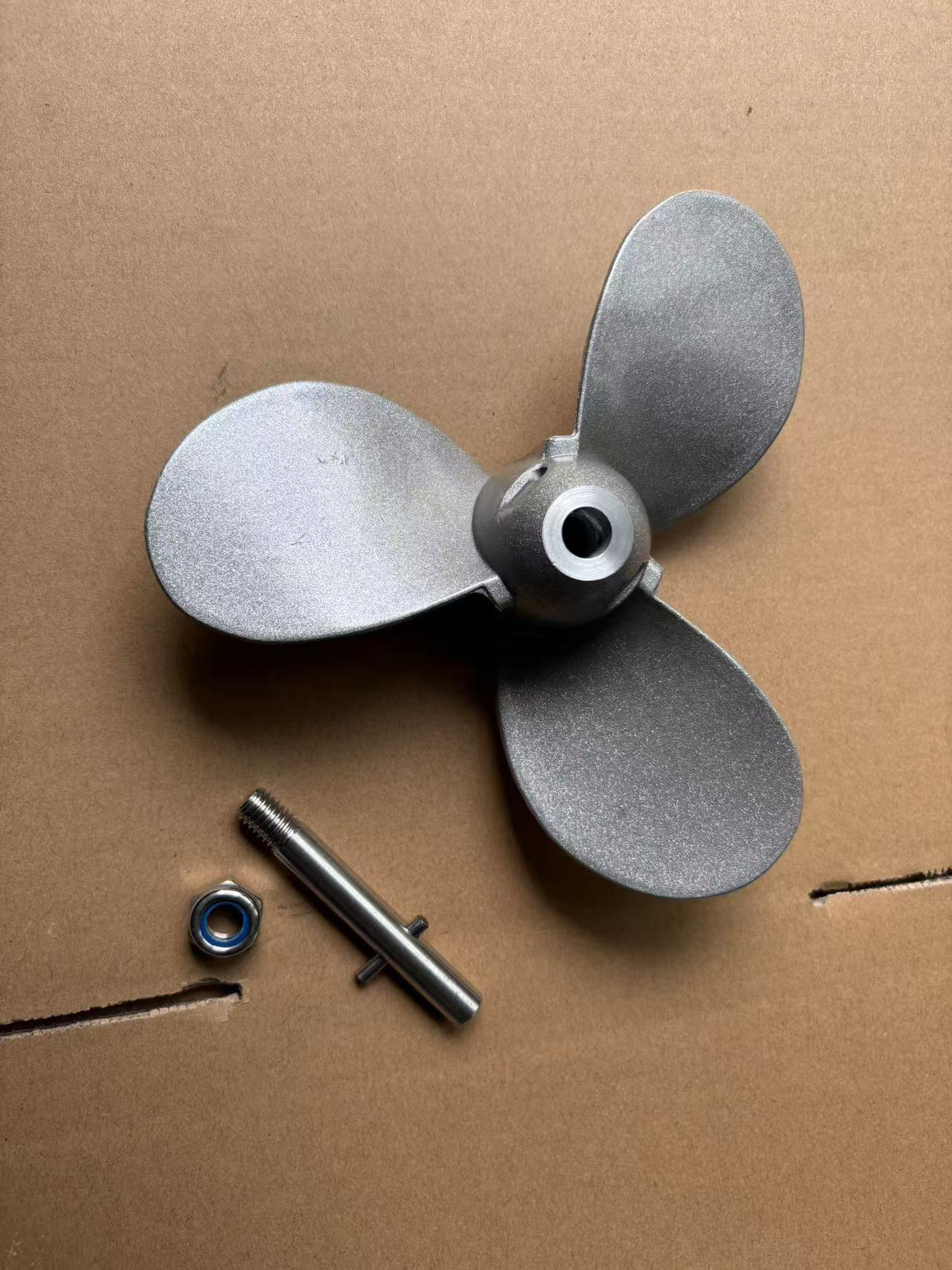 18cm Aluminum Alloy Propeller 6384 Available Reverse Propeller Thruster Marine Outboard Propeller Forward Propeller Others