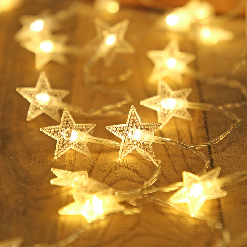 Strict selection of star lights string star lights wedding layout net red light new USB small lights room decoration led lights