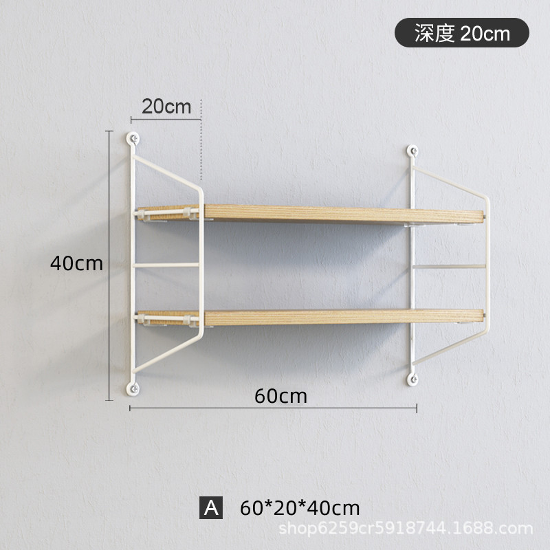 더블 레이어 화이트 프레임 로그 색상 60*20*40
