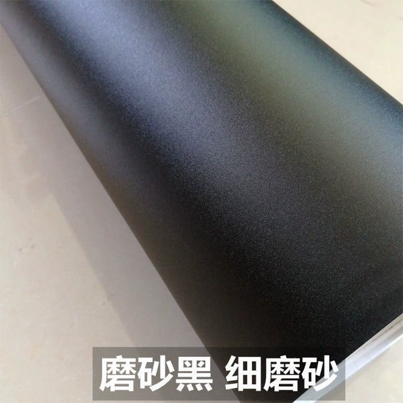 Высоко липкая бумага на дне матовый черный матовый