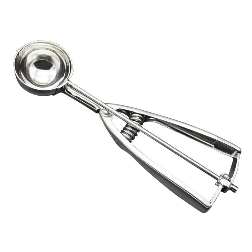 Немецкий INOX 304 нержавеющая сталь ложка для мороженого отель шведский стол ресторан мороженое мяч экскаватор