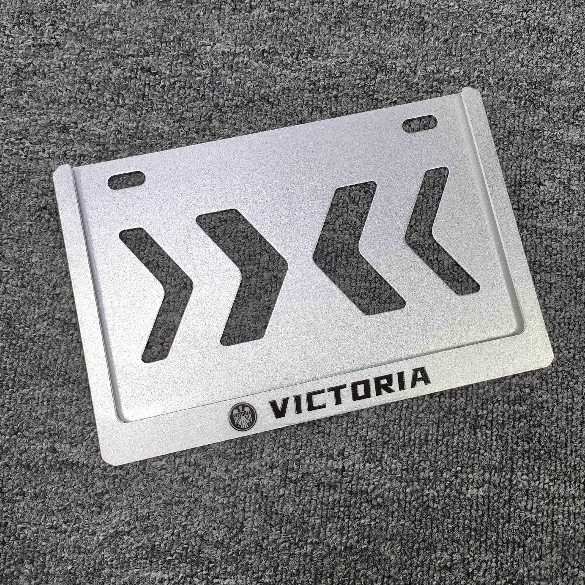 Motorcycle Rear License — Yamaha Nömrə qabı - mopai-magnesium-aluminum-alloy-anti-bend-matte-silver-victoria