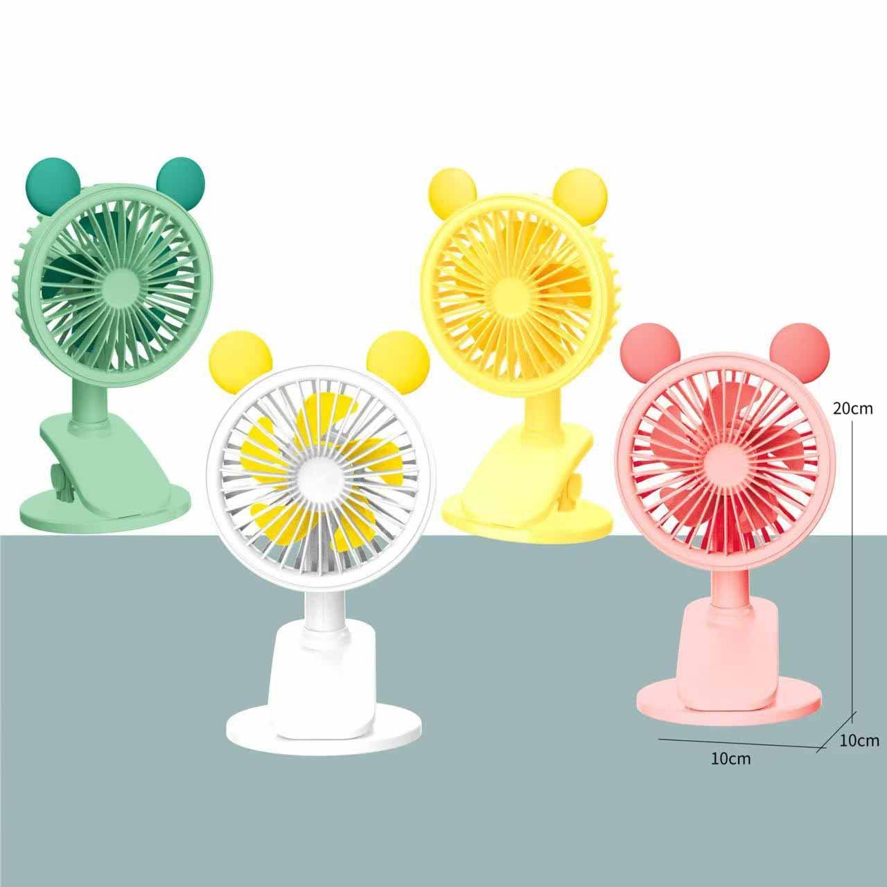 Handheld air fan for students