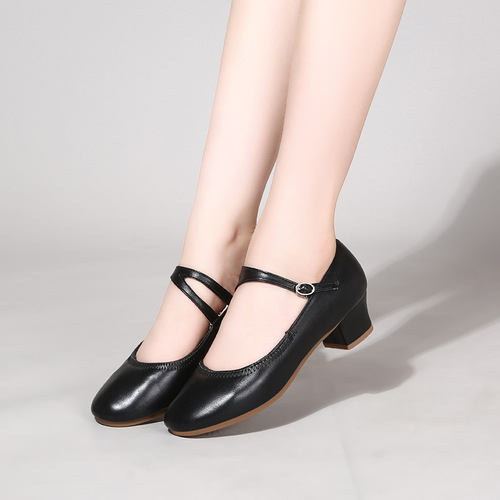 Cross-border shoes  spring and summer new square dance shoes for women, modern dance social performance dance shoes for women
