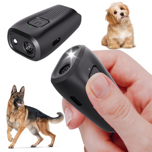 Ultrasonic dog repellent barking stopper dual probe high-power repellent Amazon explosions hand-held dog trainer manufacturers