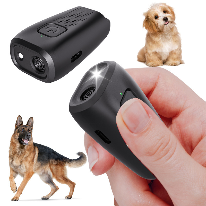 超音波犬退治器の止め金器の双プローブの大出力の追放器のアマゾンの爆発的な爆発は犬の訓練器のメーカーを持ちます。|undefined