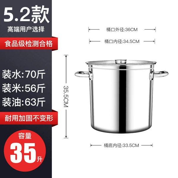 Stainless steel, durable, diameter 35mm