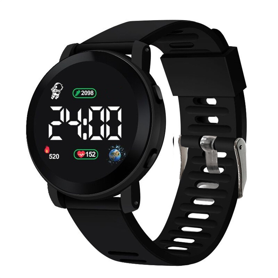 2026 New Product New Model Led Electronic Watch for Women and Men, Outdoor Sports, Round, Waterproof, Fashionable and Multi-Functional
