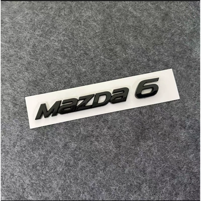 Car Logo Mazda3 6 | Car logo - standard-overseas-version-of-high-quality-black-mazda6