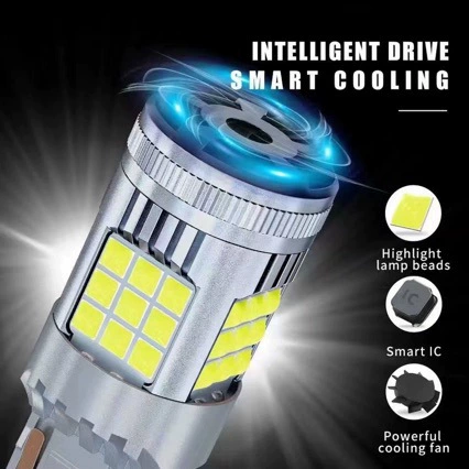 Car LED decoding steering light T20 1156 1157 3030 36smd reversing light anti -frequent flash turn light