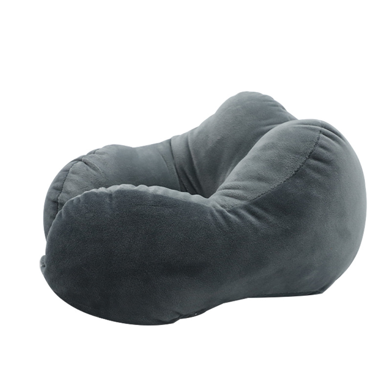 Memoria simple de negocios almohada de algodón u casa de ocio oficina viaje almohada de cuello de rebote lento almohada de cuello sólido image 71