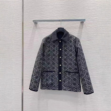 深圳南油25早秋新款翻领外套修身显白优雅时尚百搭