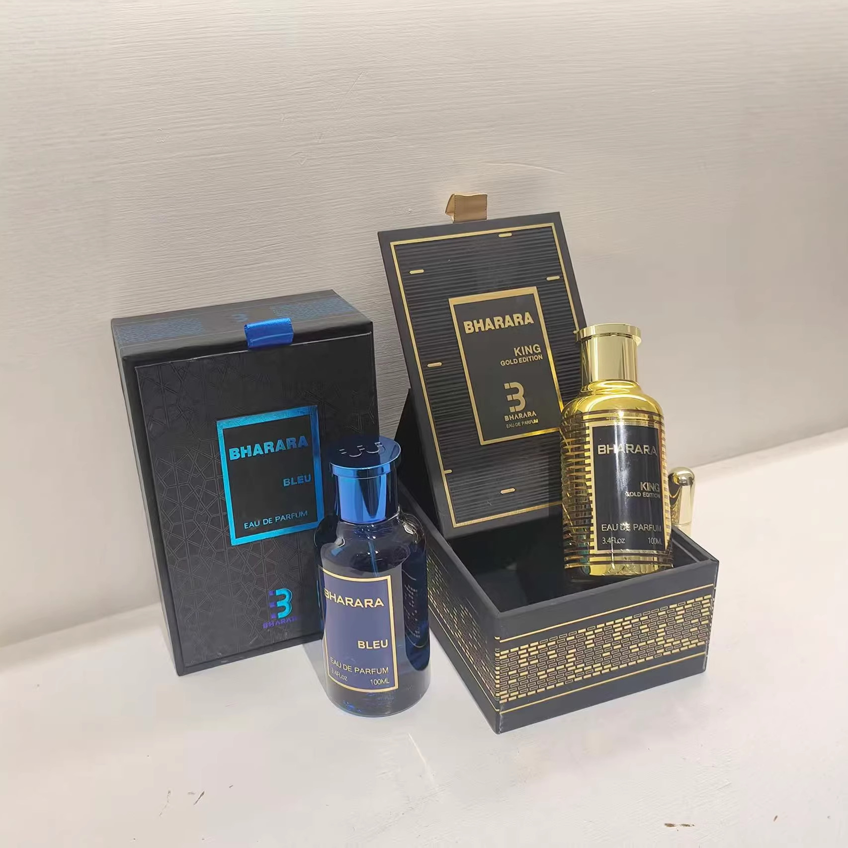 Amazon Foreign Trade Men's Perfume Bharara Bleu Middle Eastern Arabian Spicy Aromatic Fragrance