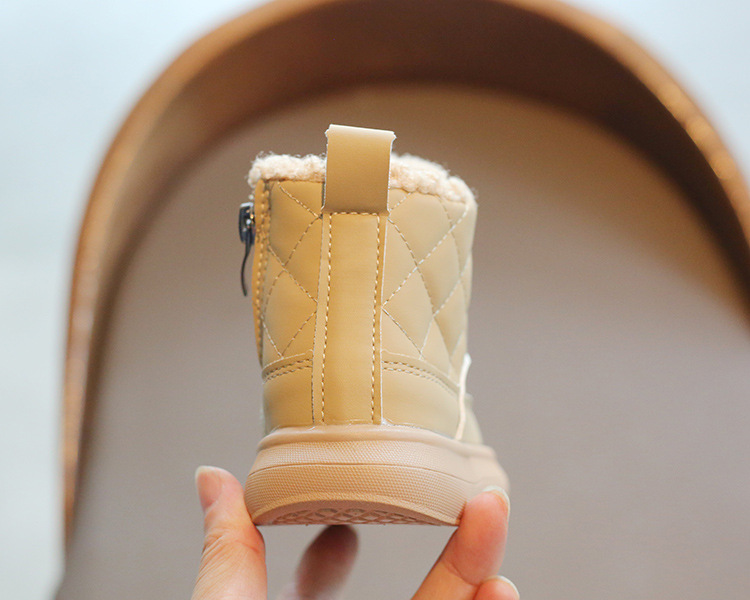 Winter Kinder Schneestiefel Für Jungen Und Mädchen Gefüttert_voghion.com