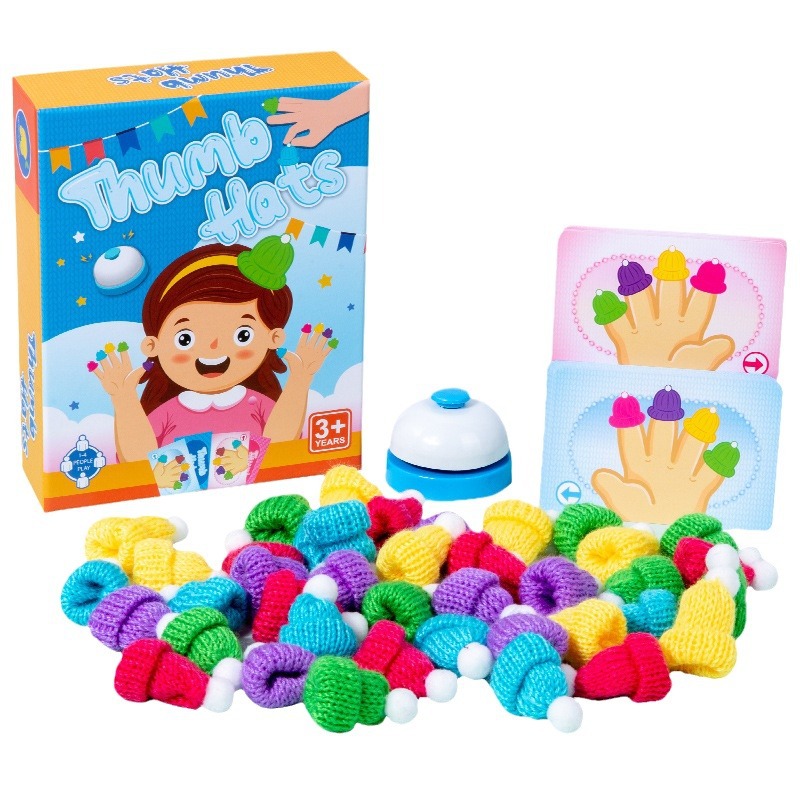 CPC CE pulgar color memoria cognitiva pensamiento entrenamiento juguetes educativos para niños Juego de mesa interactivo entre padres e hijos