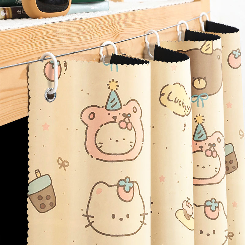 Cortina de dormitorio de estudiantes cortina de cama totalmente sombreante cama superior masculina cama inferior mujer sombreante de privacidad cortina de dormitorio cortina de cama cortina de mesa
