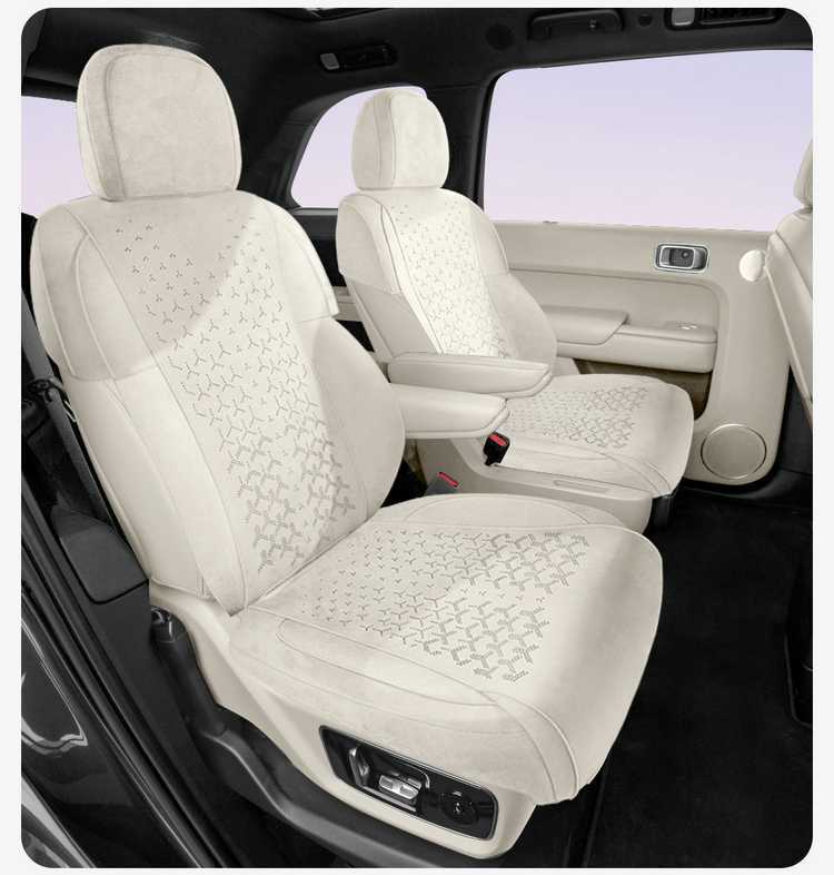 Car Seat Cover for Li Auto i8 All Seasons Rams Suede