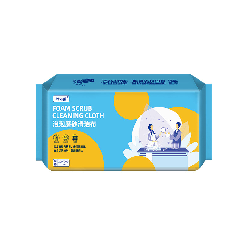 1 pack [30 pumps] kitchen rag with foaming agent