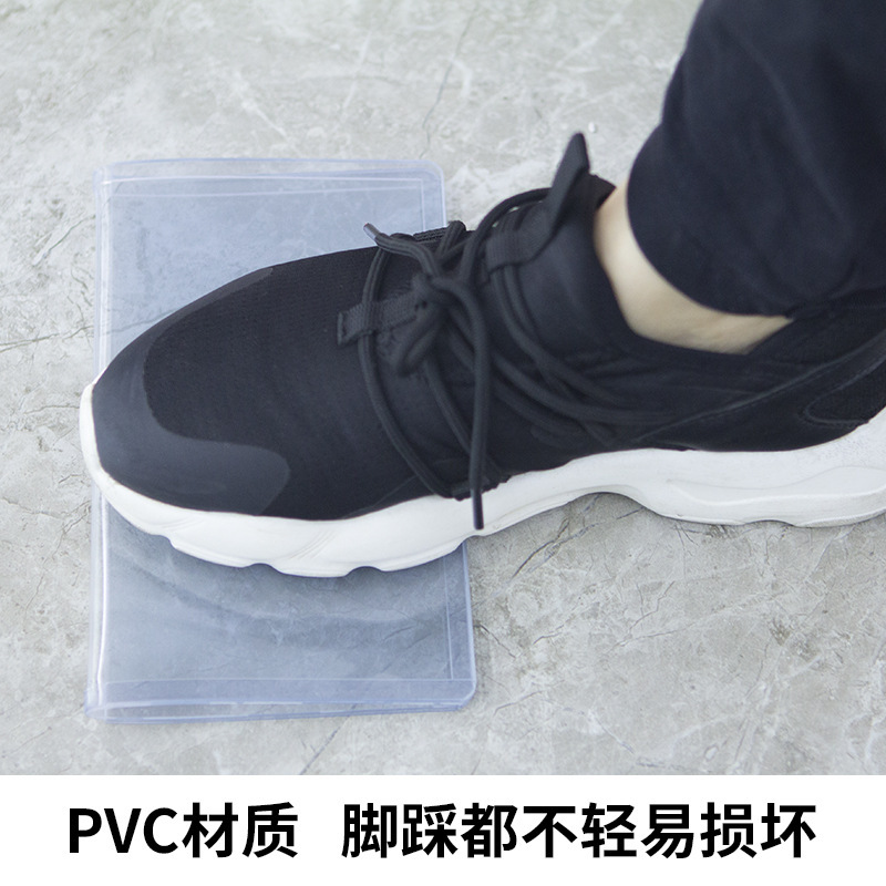 カード博士メーカー卸売りv型立牌会議テーブル席札pvc台サイン席名札三角台カード|undefined