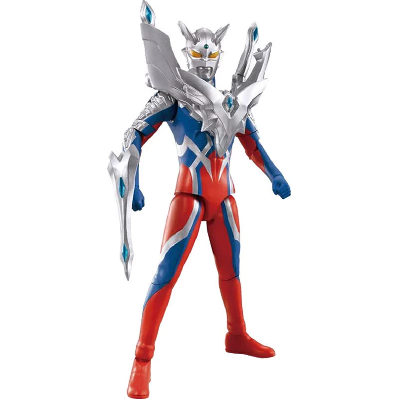 Bandai Ультра подвижный Ультрамэн Тига монстр минифигура кукла из мягкой резины
